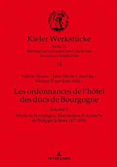 Cover Les ordonnances de l'hotel des ducs de Bourgogne (eBook, ePUB)