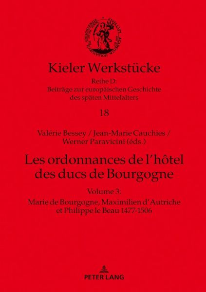 Les ordonnances de l'hotel des ducs de Bourgogne (eBook, ePUB)