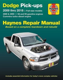 Dodge 1500/2500/3500 Full-Size Pick-Ups 2009-18 - Haynes Publishing