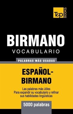 Vocabulario Español-Birmano - 5000 palabras más usadas - Taranov, Andrey