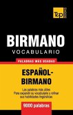 Vocabulario Español-Birmano - 9000 palabras más usadas