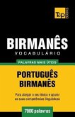 Vocabulário Português-Birmanês - 7000 palavras mais úteis