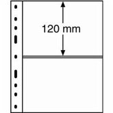 Kunststoffhüllen OPTIMA, 2er Einteilung, glasklar, 10er Pack