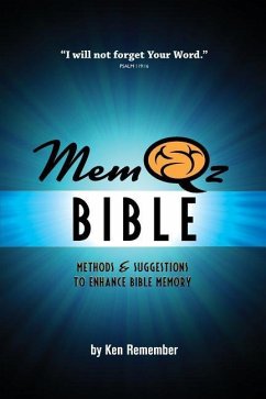 Memqz Bible: Methods & Suggestions to Enhance Bible Memory - Remember, Ken