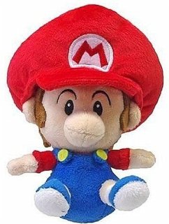 Nintendo Super Mario Brothers, Baby Mario, Plüschfigur, 13cm