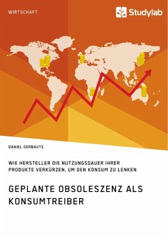 Geplante Obsoleszenz als Konsumtreiber. Wie Hersteller die Nutzungsdauer ihrer Produkte verkürzen, um den Konsum zu lenken (eBook, ePUB) Geplante Obsoleszenz als Konsumtreiber. Wie Hersteller die Nutzungsdauer ihrer Produkte verkürzen, um den Konsum zu lenken (eBook, ePUB)