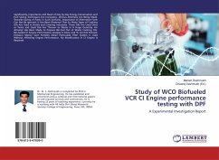Study of WCO Biofueled VCR CI Engine performance testing with DPF