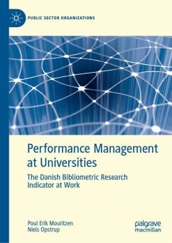 Performance Management at Universities - Mouritzen, Poul Erik;Opstrup, Niels