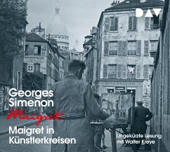 Maigret in Künstlerkreisen / Kommissar Maigret Bd.66 (4 Audio-CDs) - Simenon, Georges
