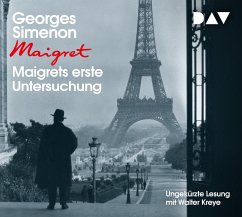 Maigrets erste Untersuchung / Kommissar Maigret Bd.30 (4 Audio-CDs) - Simenon, Georges