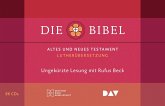 Die Bibel. Gelesen von Rufus Beck