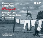 Maigret und das Verbrechen in Holland / Kommissar Maigret Bd.8 (4 Audio-CDs)