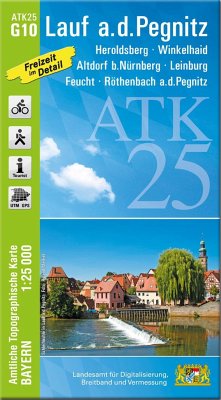 Cover Amtliche Topographische Karte Bayern Lauf a.d.Pegnitz