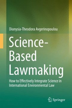 Science-Based Lawmaking - Avgerinopoulou, Dionysia-Theodora