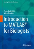 Introduction to MATLAB® for Biologists