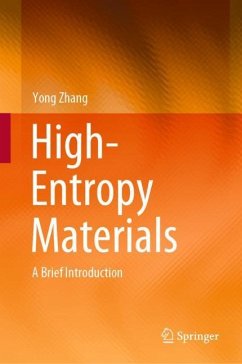 High-Entropy Materials - Zhang, Yong