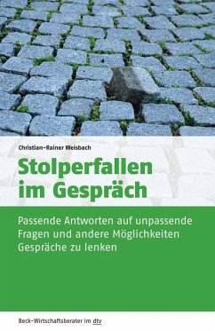 Stolperfallen im Gespräch - Weisbach, Christian-Rainer