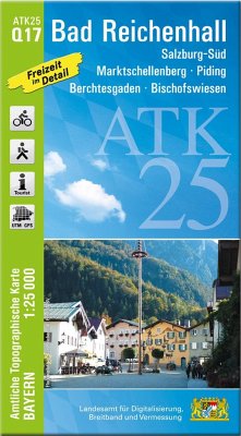 Cover Amtliche Topographische Karte Bayern Bad Reichenhall