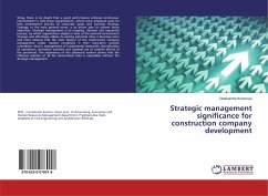 Strategic management significance for construction company development