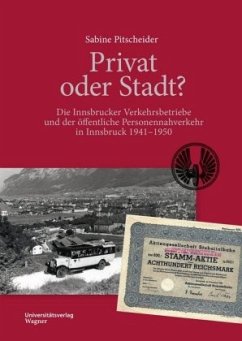 Privat oder Stadt? - Pitscheider, Sabine