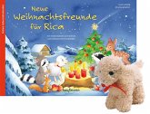 Neue Weihnachtsfreunde für Rica mit Stoffschaf. Ein Adventskalender zum Vorlesen und Gestalten eines Fensterbildes, m. 1