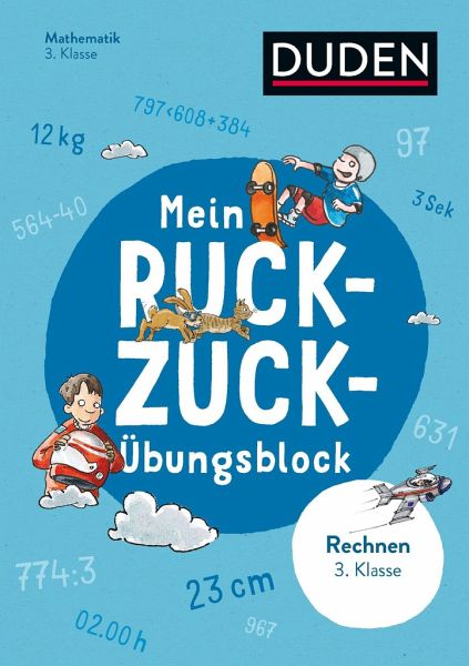 Mein Ruckzuck-Übungsblock Rechnen 3. Klasse von Silke Heilig - Schulbücher  portofrei bei bücher.de