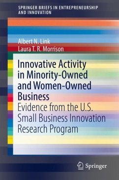 Innovative Activity in Minority-Owned and Women-Owned Business - Link, Albert N.;Morrison, Laura T. R.