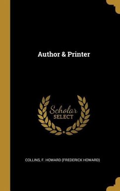 Author & Printer