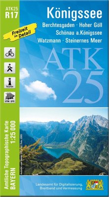 Cover Amtliche Topographische Karte Bayern Königssee