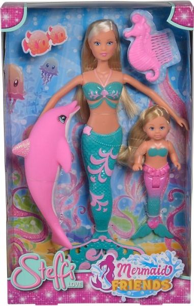 Simba 105733336 - Steffi Love Mermaid Friends, Meerjungfrau mit Freundin,  Puppe - Bei bücher.de immer portofrei