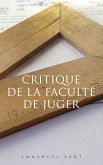 Critique de la faculté de juger (eBook, ePUB)