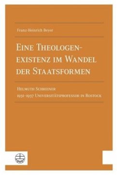 Eine Theologenexistenz im Wandel der Staatsformen - Beyer, Franz-Heinrich