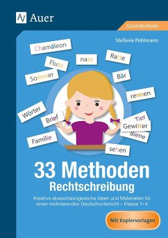 33 Methoden Rechtschreibung - Pohlmann, Stefanie