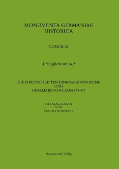 Die Streitschriften Hinkmars von Reims und Hinkmars von Laon 869-871 - Schieffer, Rudolf
