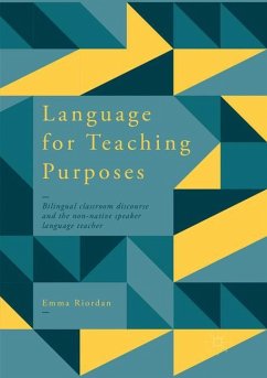Language for Teaching Purposes - Riordan, Emma