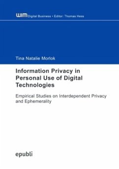 Information Privacy in Personal Use of Digital Technologies - Morlok, Tina Natalie