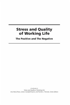 Stress and Quality of Working Life (eBook, ePUB)