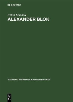 Alexander Blok (eBook, PDF) - Kemball, Robin