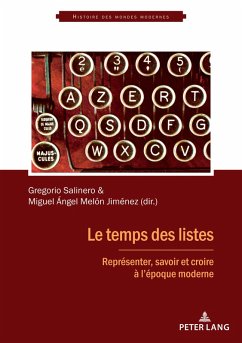 Cover Le temps des listes (eBook, PDF)