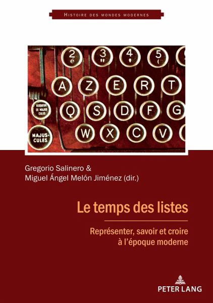 Le temps des listes (eBook, PDF)