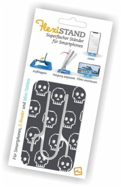 Flexistand Skull - superflacher Aufsteller für Smartphones und Mini-Tablets