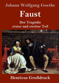 Faust (Großdruck) - Goethe, Johann Wolfgang