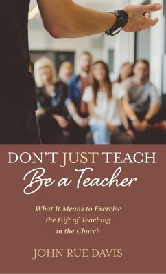 Don't Just Teach