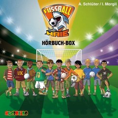 Fußball-Haie Hörbuch-Box - Schlüter, Andreas;Margil, Irene