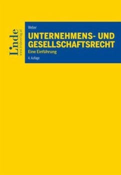 Unternehmens- und Gesellschaftsrecht - Weber, Martin