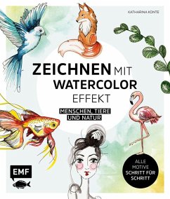 Cover Zeichnen mit Watercolor-Effekt