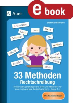 33 Methoden Rechtschreibung (eBook, PDF) - Pohlmann, Stefanie