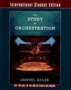 The Study of Orchestration - with Audio and Video Recordings - Adler, Samuel