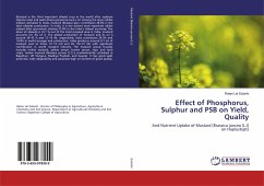 Effect of Phosphorus, Sulphur and PSB on Yield, Quality - Solanki, Ratan Lal