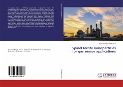 Spinel ferrite nanoparticles for gas sensor applications